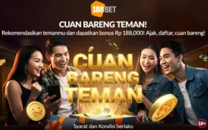 188BET Royal - Promo Ajak Teman
